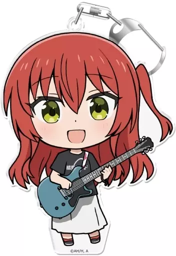 喜多郁代(バンドTシャツver.) ぷにこれ!(スタンド付) 「ぼっち・ざ・ろっく!」