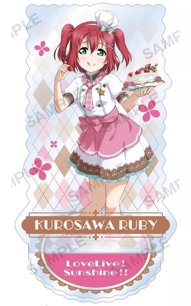 黒澤ルビィ アクリルスタンド Aqours 職業ver. 「ラブライブ!スクールアイドルフェスティバル」