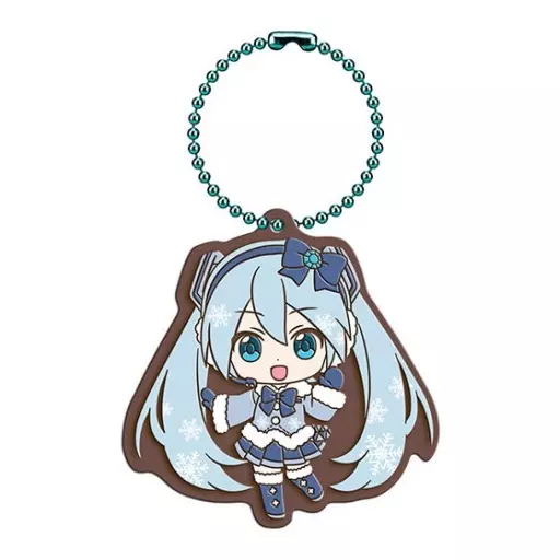 雪ミク2012 ラバーマスコット 「ガシャポンくじ 初音ミク 雪ミクあそーと ～SNOW MIKU 2024～」 B賞