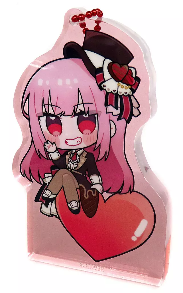 森カリオペ アクリルブロックチャーム 「バーチャルYouTuber ホロライブEnglish バレンタインデー2024」