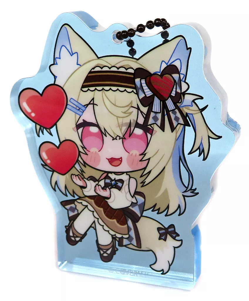 フワワ・アビスガード アクリルブロックチャーム 「バーチャルYouTuber ホロライブEnglish バレンタインデー2024」