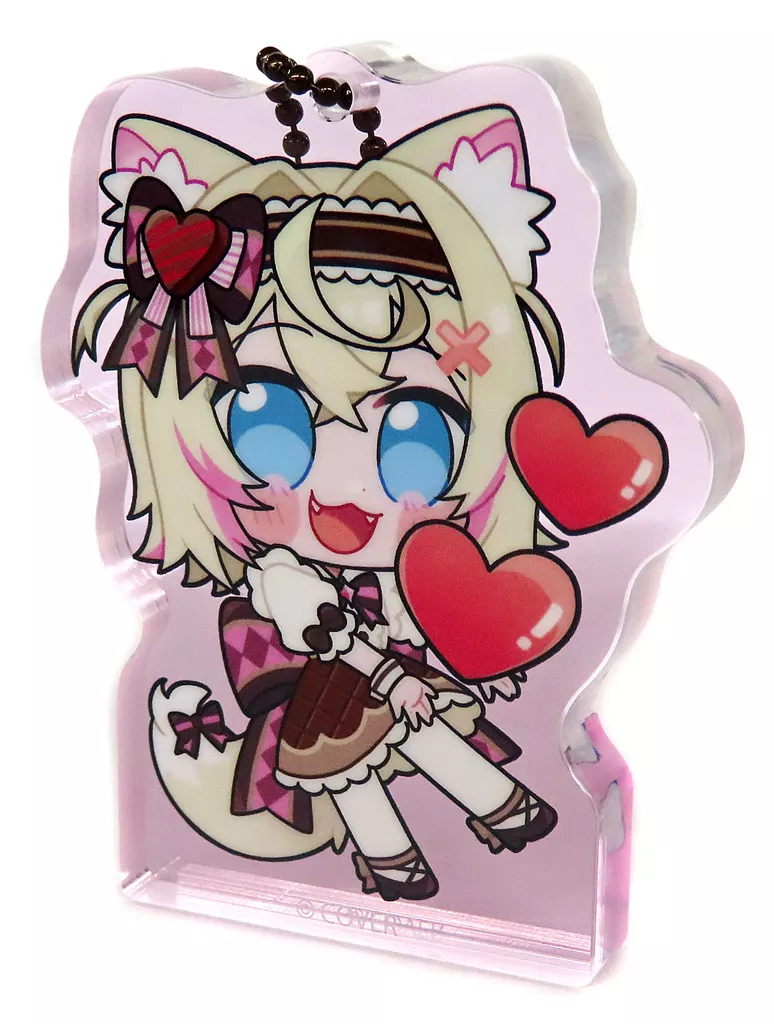 モココ・アビスガード アクリルブロックチャーム 「バーチャルYouTuber ホロライブEnglish バレンタインデー2024」