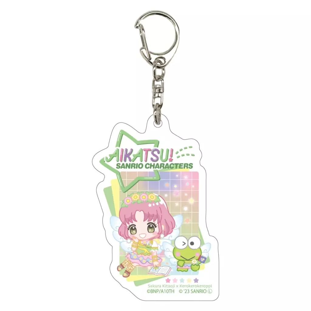 北大路さくら×けろけろけろっぴ 「アイカツ!×サンリオキャラクターズ コラボ第2弾 POP UP SHOP アクリル(ミニキャライラスト)」