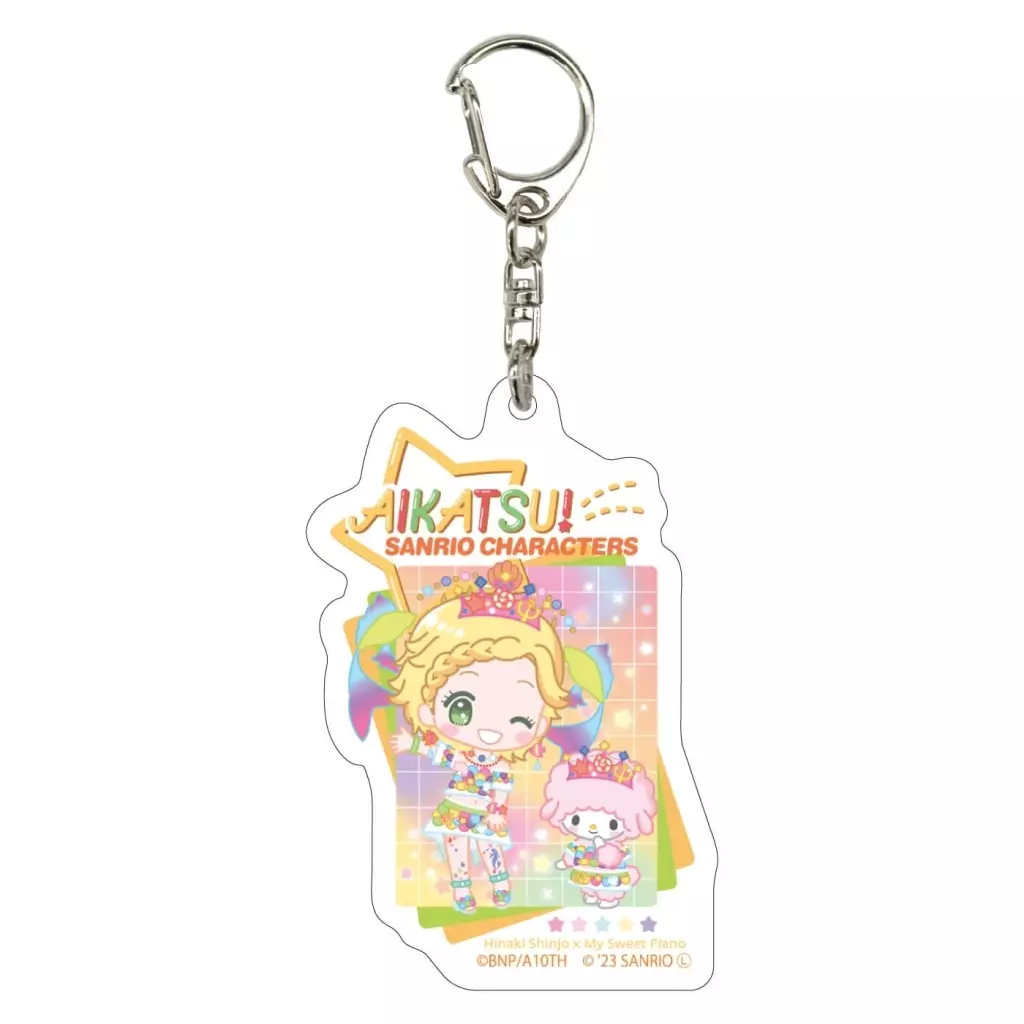 新条ひなき×マイスウィートピアノ 「アイカツ!×サンリオキャラクターズ コラボ第2弾 POP UP SHOP アクリル(ミニキャライラスト)」