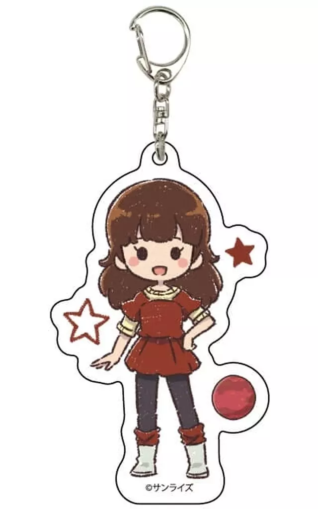 クレア・バーブランド 「銀河漂流バイファム アクリル 01.グラフアートイラスト」