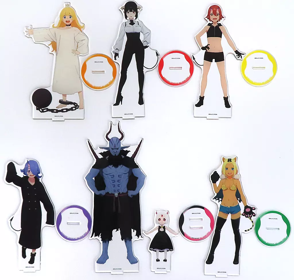 アクリルスタンド・アクリルパネル　全6種セット デカアクリルスタンド 「WEBくじ 姫様”拷問”の時間です」 B賞