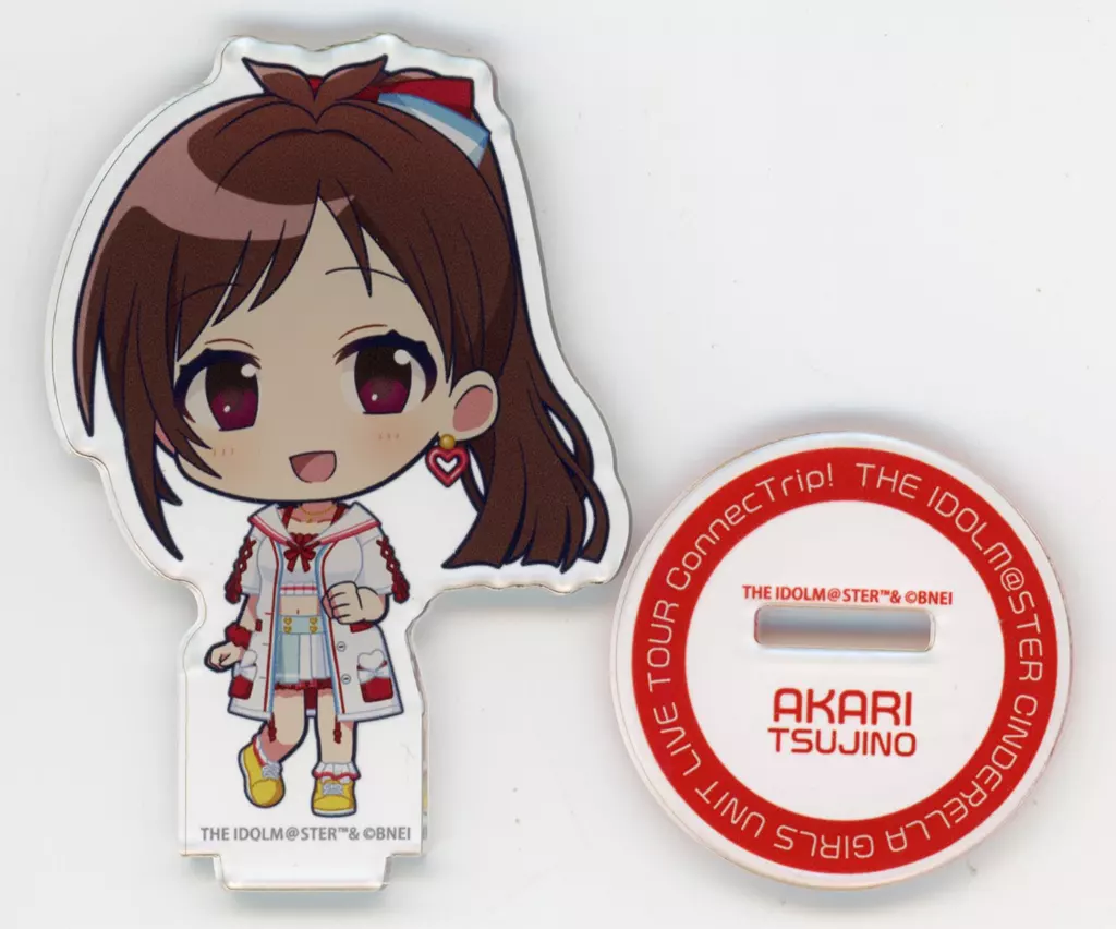 辻野あかり(ConnecTrip! ver.) 公式ミニアクリルスタンド 「アイドルマスター シンデレラガールズ」