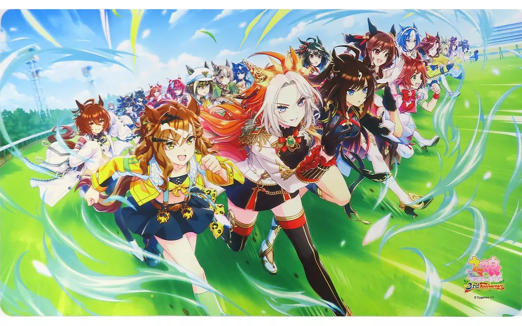 ウマ娘 3rd Anniversary　プレイマット　ラバーマット　公式 駿河屋 - 【買取】3rd Anniversary Ver. 公式ラバーマット 「ウマ娘