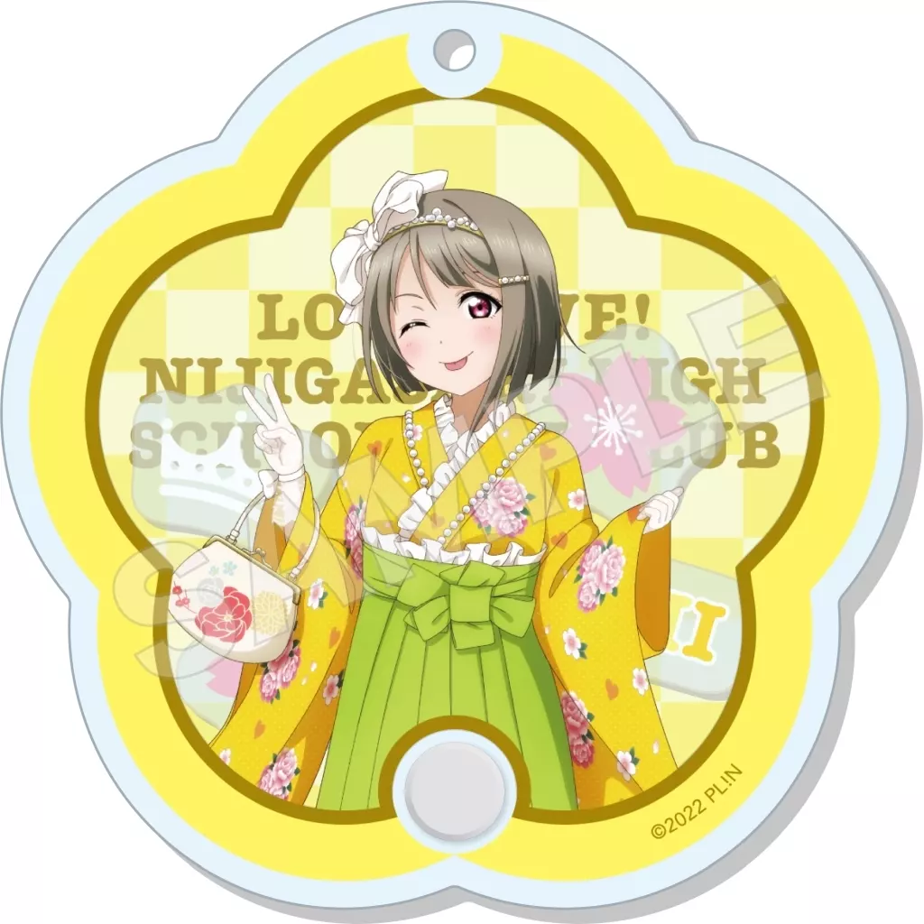 中須かすみ シャカシャカアクキー 「ラブライブ!虹ヶ咲学園スクールアイドル同好会 POP UP STORE in 東京キャラクターストリート」