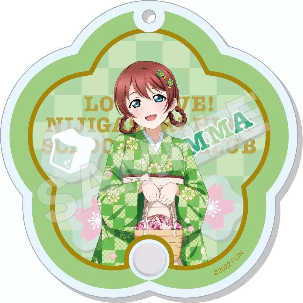 エマ・ヴェルデ シャカシャカアクキー 「ラブライブ!虹ヶ咲学園スクールアイドル同好会 POP UP STORE in 東京キャラクターストリート」