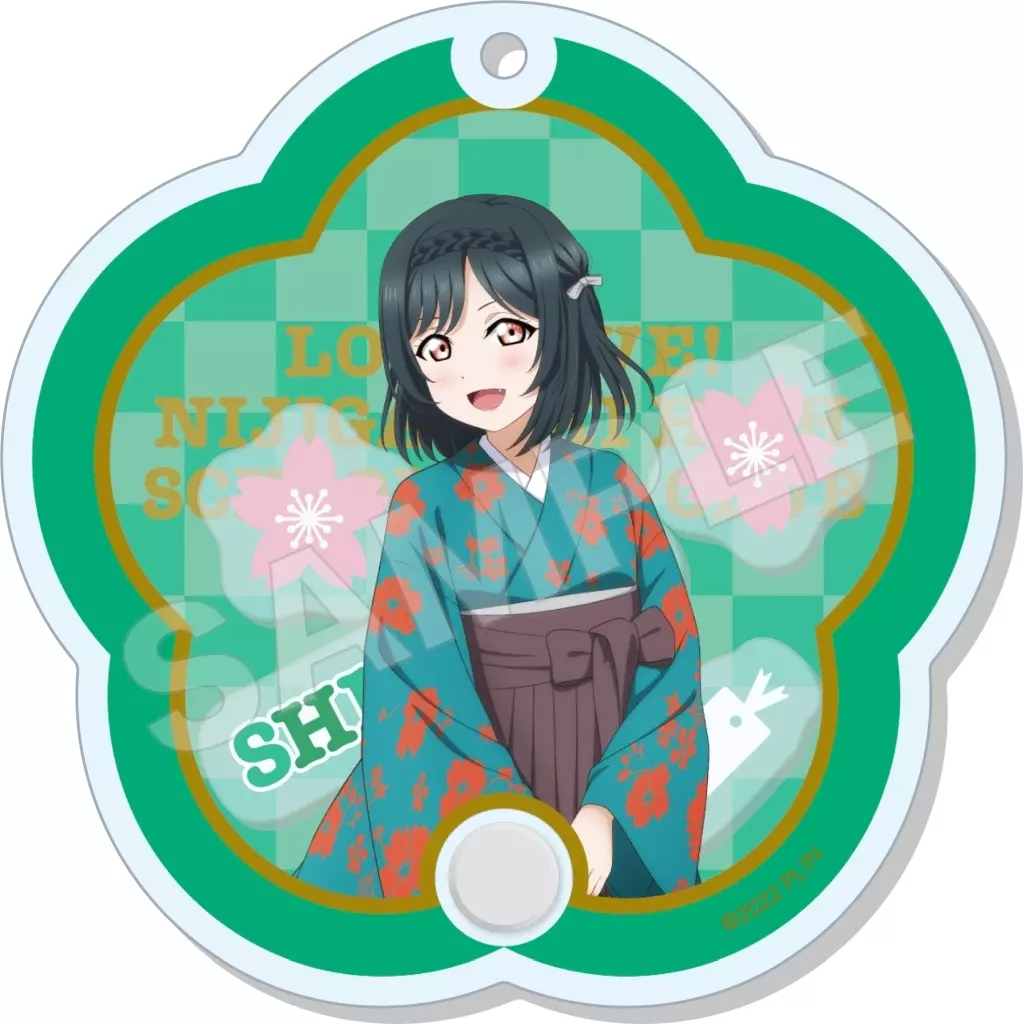三船栞子 シャカシャカアクキー 「ラブライブ!虹ヶ咲学園スクールアイドル同好会 POP UP STORE in 東京キャラクターストリート」