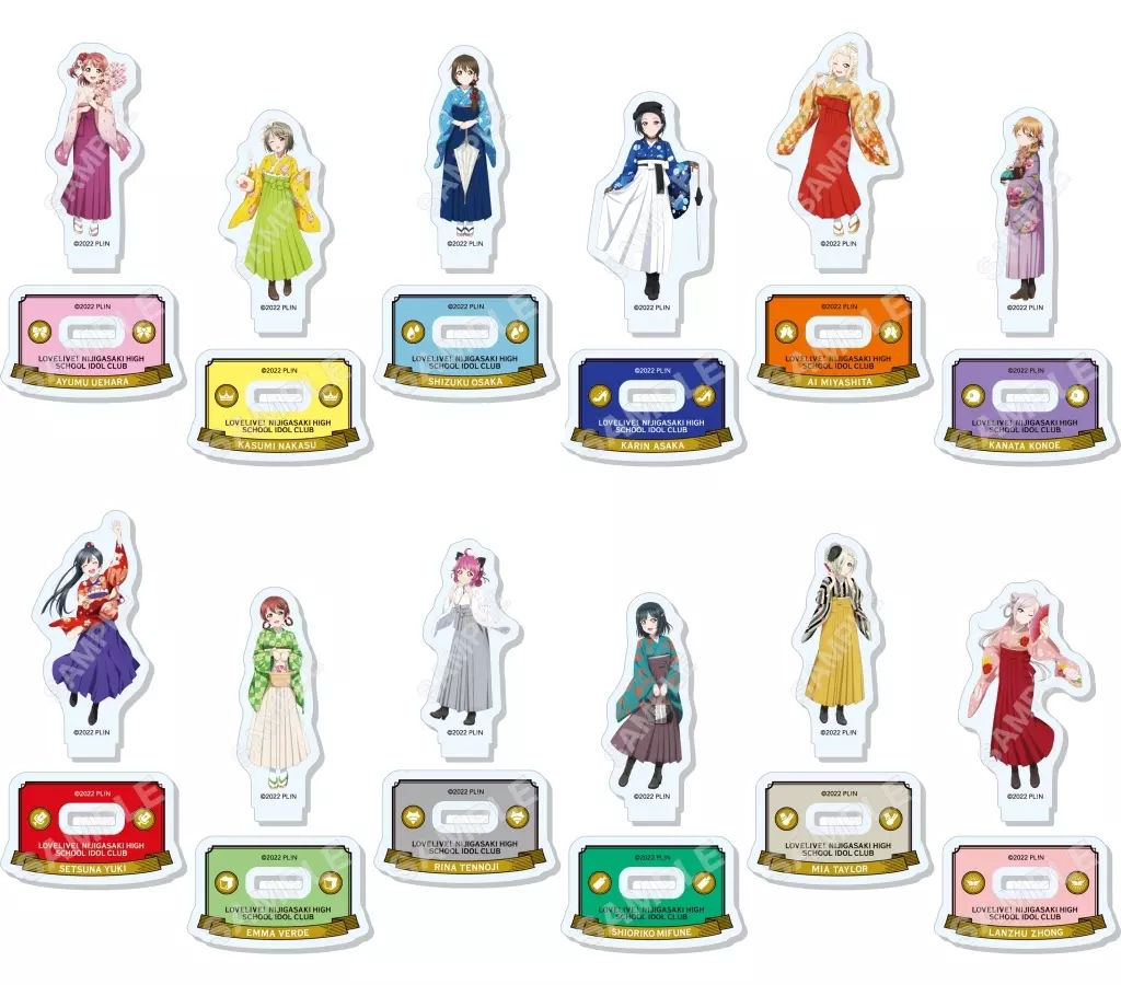 全12種セット 「ラブライブ!虹ヶ咲学園スクールアイドル同好会 POP UP STORE in 東京キャラクターストリート ミニアクスタ」