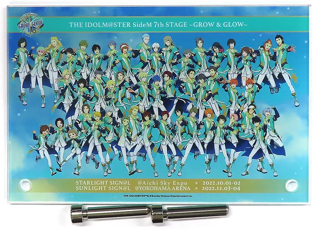 集合 開催記念 公式アクリルパネル 「THE IDOLM＠STER SideM 7th STAGE ～GROW ＆ GLOW～」