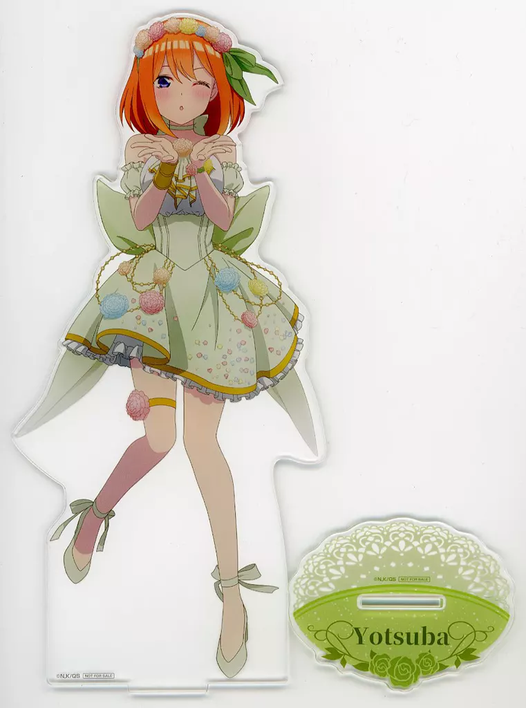 中野四葉 BIGアクリルスタンド 「五等分の花嫁∽ ガチャっと缶バッジ」 SSR-D賞_image