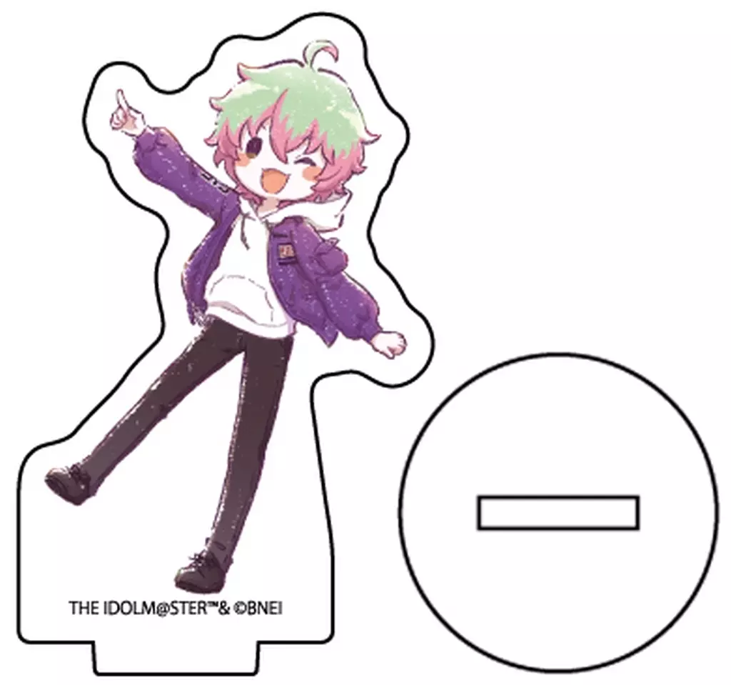 猫柳キリオ 「アイドルマスター SideM アクリルぷちスタンド 13.グラフアートイラスト」