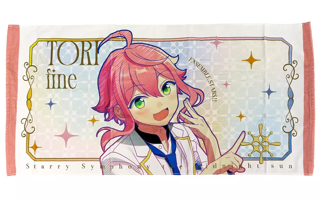 タオル・手ぬぐい　姫宮桃李 ビッグビジュアルタオル -the midnight sun- 「あんさんぶるスターズ!! CAST LIVE Starry Symphony -the midnight sun-」