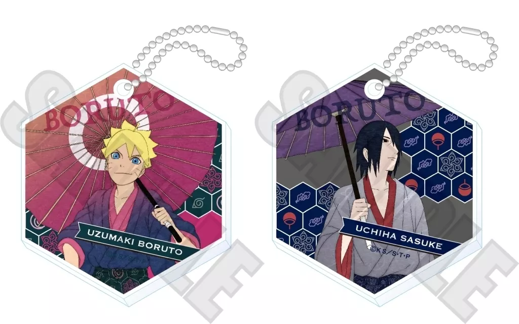 うずまきボルト＆うちはサスケ きらきらアクリル2個セット 百物語ver. 「BORUTO-ボルト- NARUTO NEXT GENERATIONS」