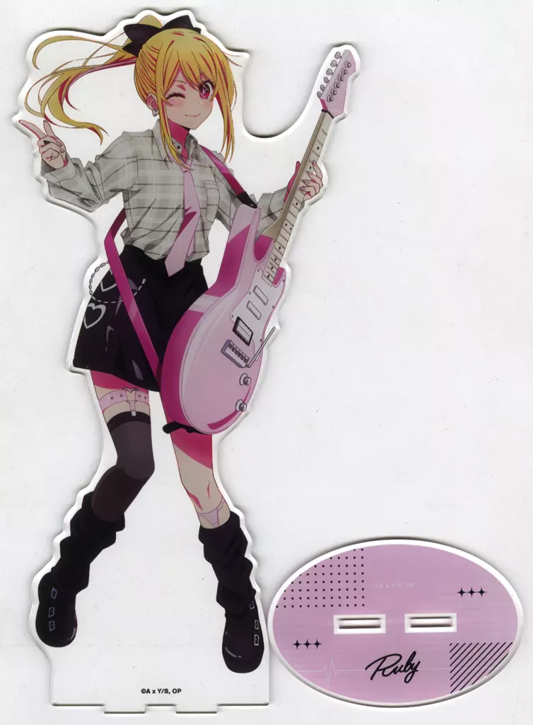 駿河屋 -<中古>星野瑠美衣(ルビー) 描き下ろし ロックバンドver. 特大
