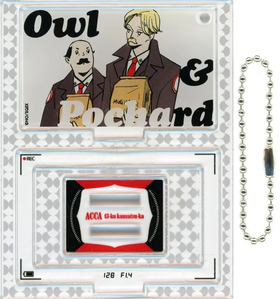 ポチャード＆オウル 「ACCA13区監察課 10周年記念ミュージアム トレーディングアクリルスタンド」