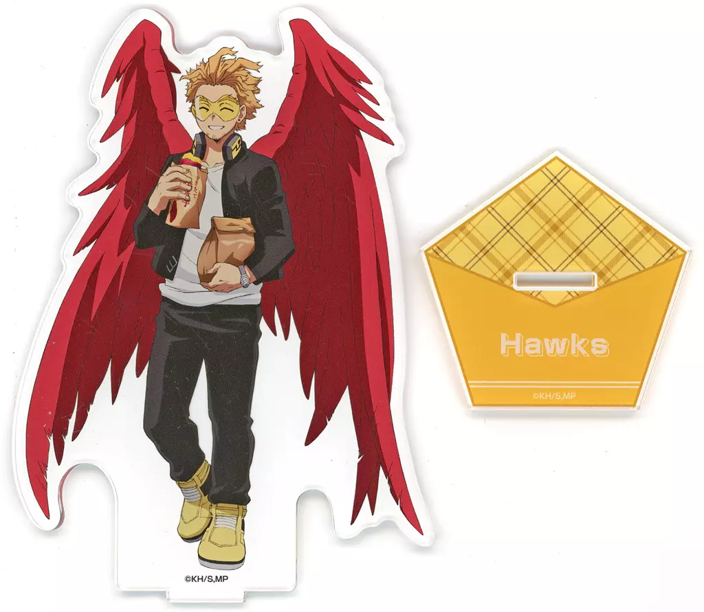 エンデヴァー　ホークス　アクリルブロック　焼芋　ヒロアカ　僕のヒーローアカデミア エンデヴァー ホークス アクリルブロック 焼芋 ヒロアカ 僕の