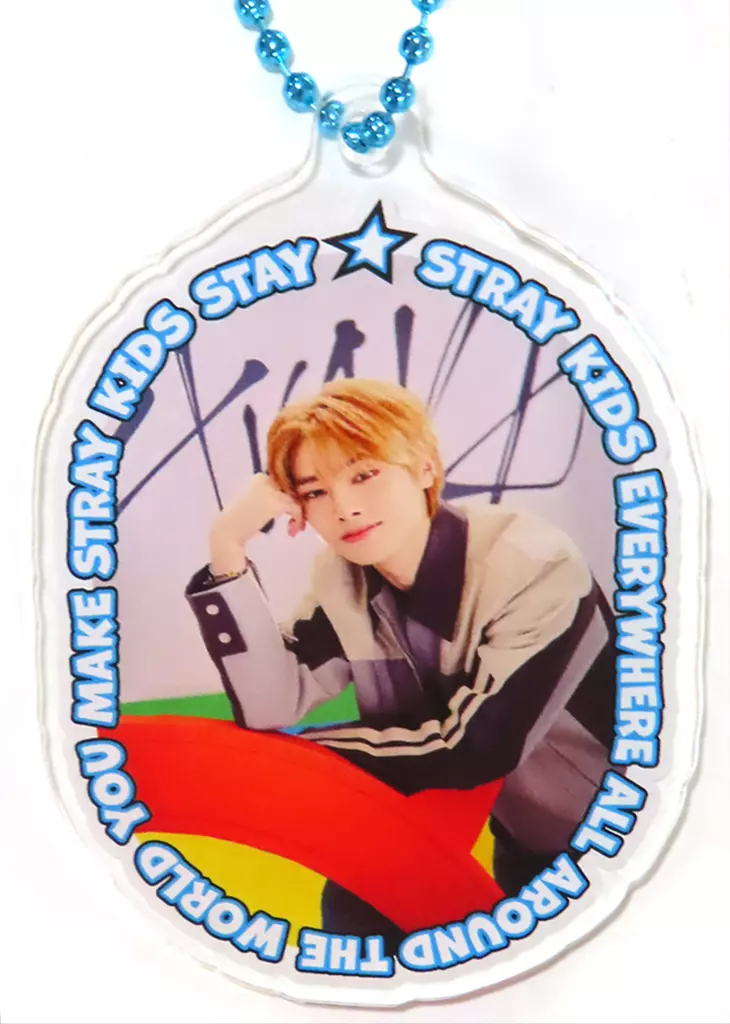 アイエン ランダムフォトキーホルダー(楕円) 「Stray Kids Fan Connecting 2024 “SKZ TOY WORLD”」