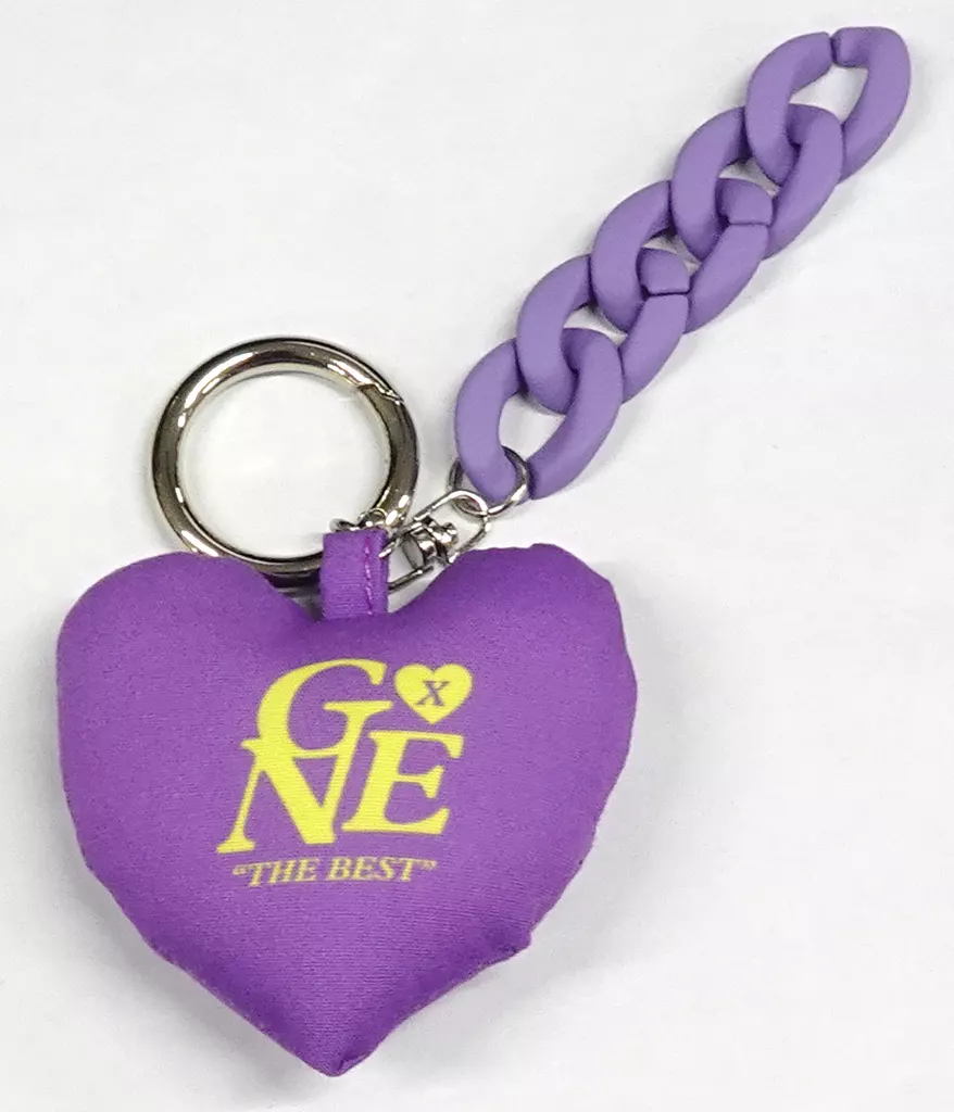 GENERATIONS THE BEST ハートキーチェーン(パープル) 「GENERATIONS 10th ANNIVERSARY YEAR GENERATIONS LIVE TOUR 2023 “THE BEST”」 EXILE TRIBE STATION限定