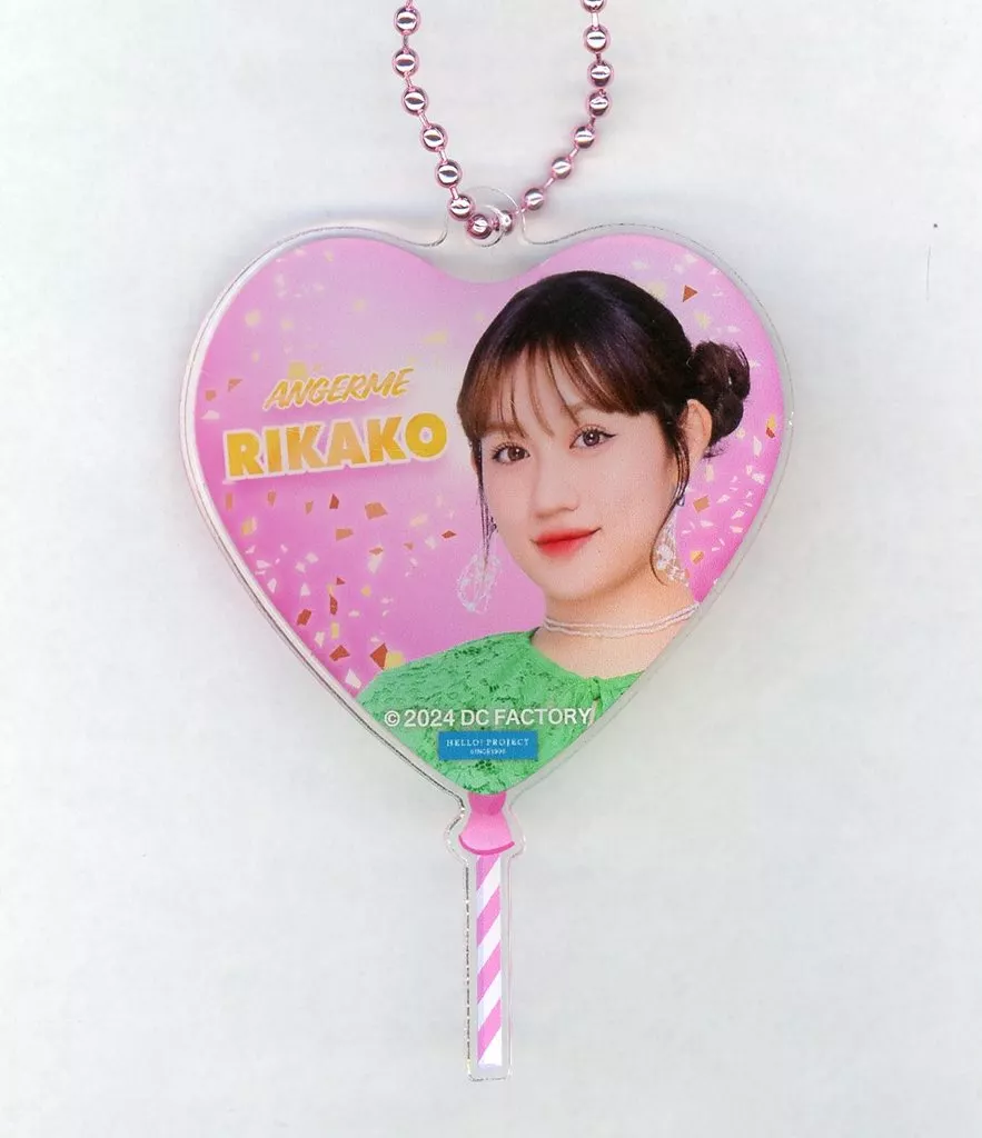 佐々木莉佳子(アンジュルム) ハートバルーン風 「モバガチャ Hello! Project 2024 Valentine オフィシャルオンラインガチャ」 レア景品