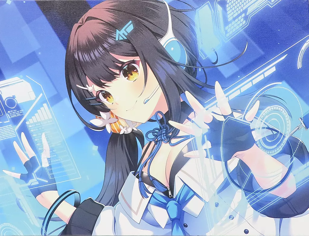 雑貨　08.イベントビジュアル・滝川小鞠A F6キャンバスアート 「CRYSTALiA presents 刹那にかける恋はなび with JAM Akihabara」