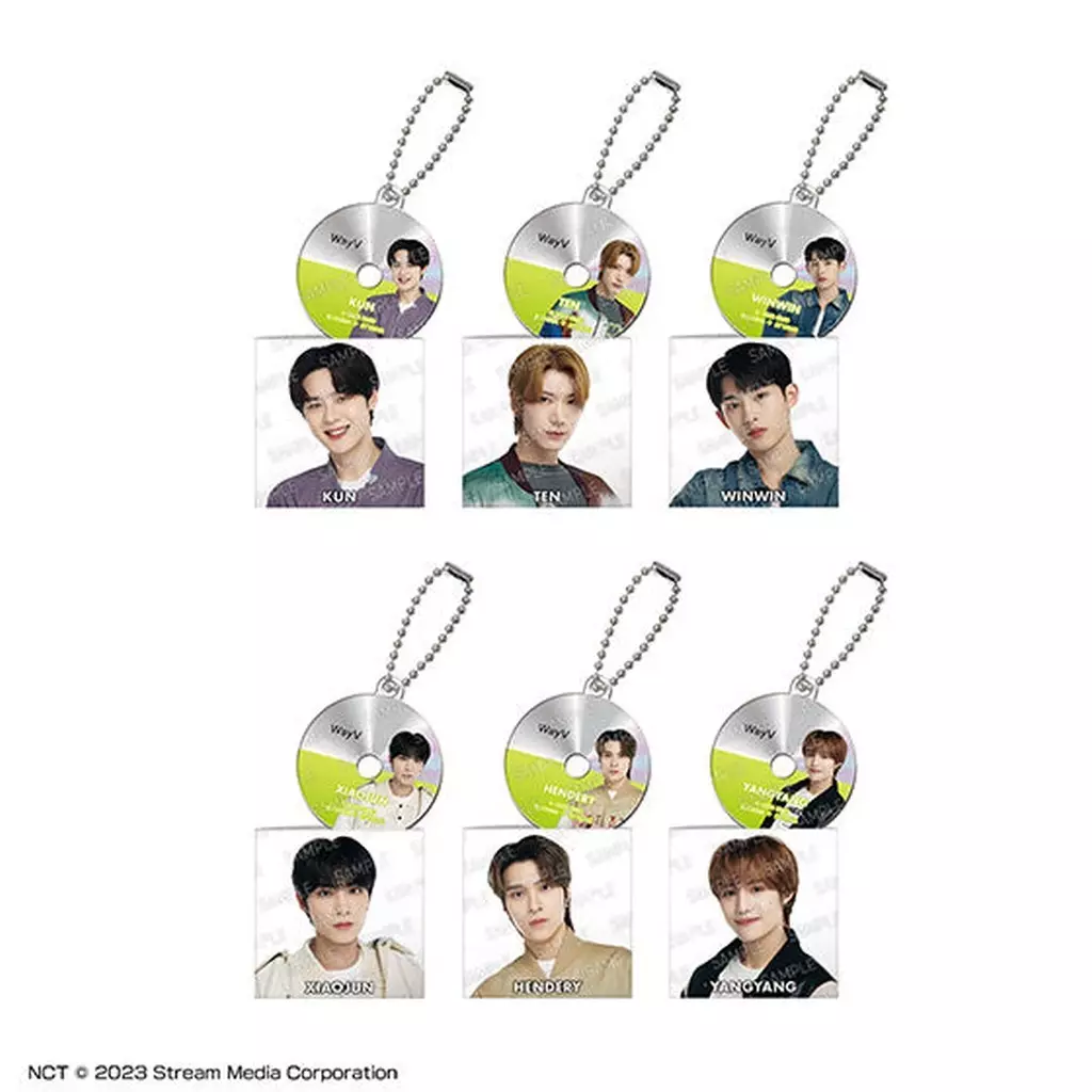全6種セット 「WayV CD風アクリルチャーム」