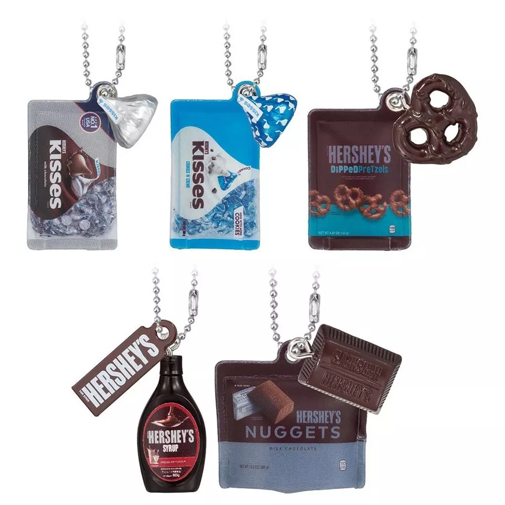 全5種セット 「HERSHEY’S ミニチュアWチャームコレクション」