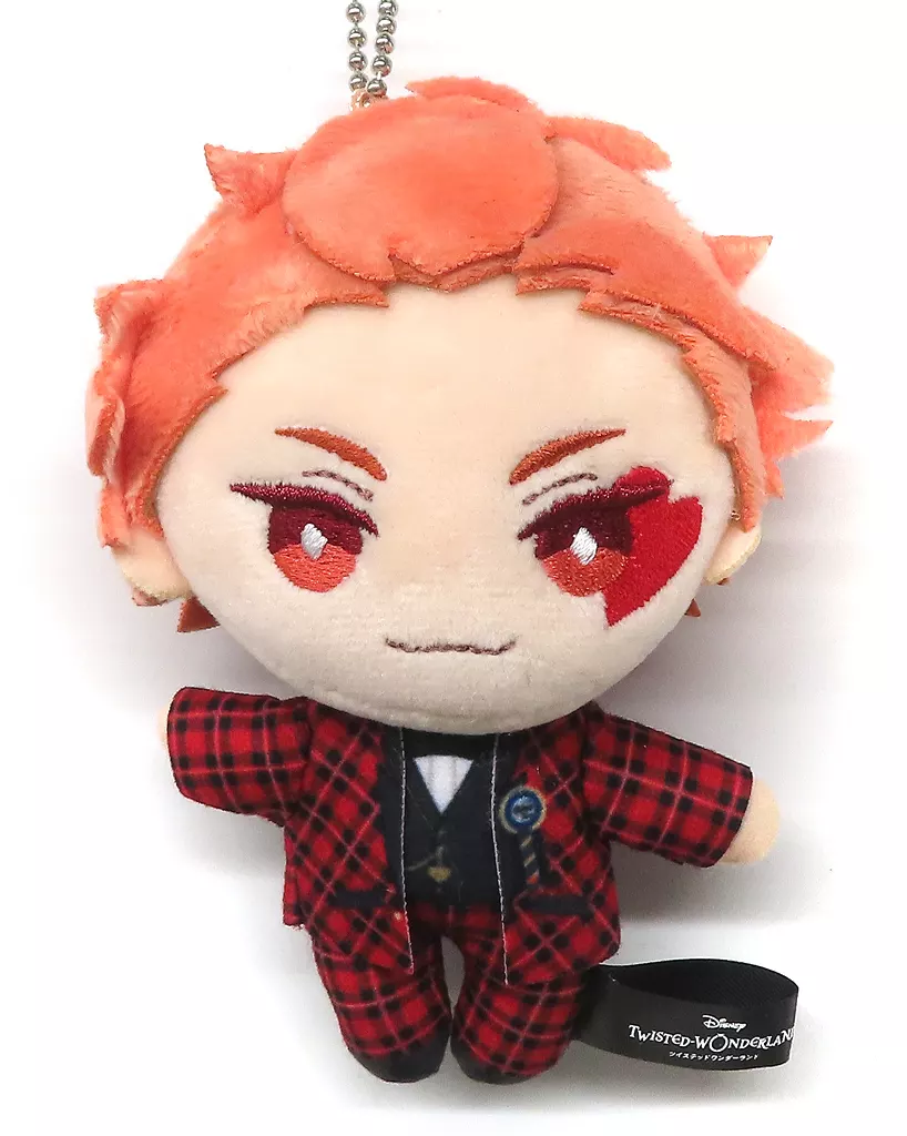 エース・トラッポラ ミニミニぬいぐるみ()＜イベント衣装ver.＞ 「ディズニー ツイステッドワンダーランド展 ヴィランズから生まれた世界」 受注生産限定