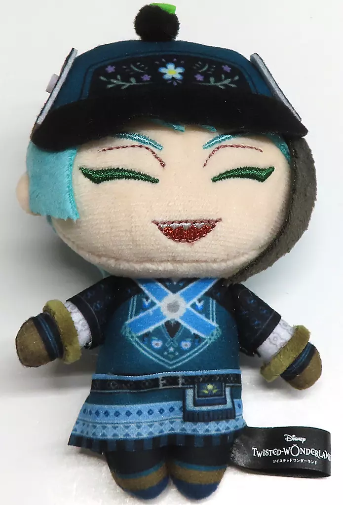 ジェイド・リーチ ミニミニぬいぐるみ()＜イベント衣装ver.＞ 「ディズニー ツイステッドワンダーランド展 ヴィランズから生まれた世界」 受注生産限定