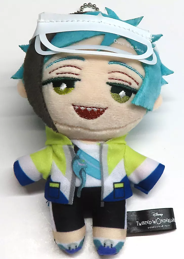 フロイド・リーチ ミニミニぬいぐるみ()＜イベント衣装ver.＞ 「ディズニー ツイステッドワンダーランド展 ヴィランズから生まれた世界」 受注生産限定
