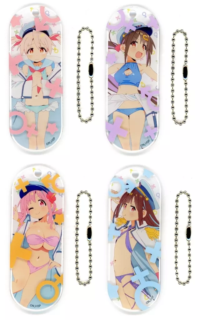 全4種セット アクリルレイヤーキーチェーン 「Eureka!くじ お兄ちゃんはおしまい! 魔法艦隊ラブ☆マスター コスプレくじ」 C賞