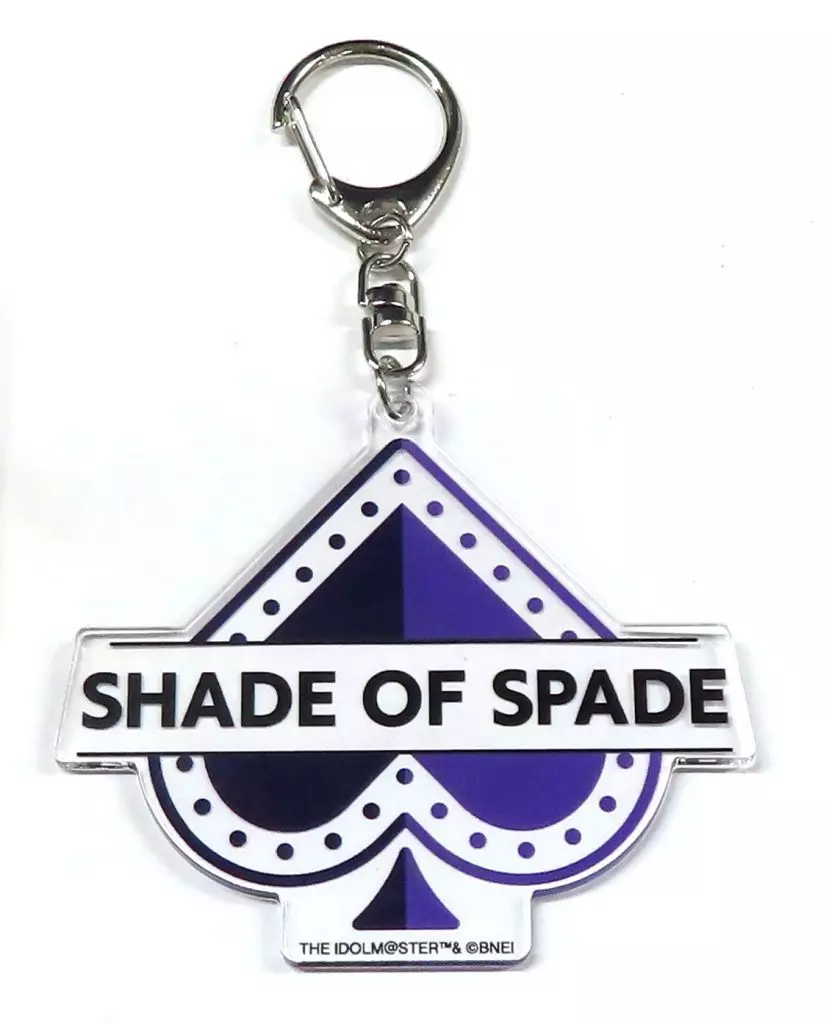 SHADE OF SPADE ロゴアクリルキーホルダー 「アイドルマスター ミリオンライブ!」