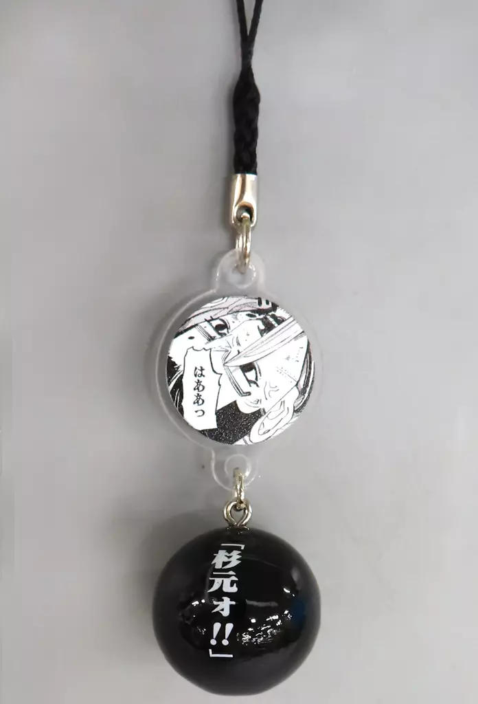 尾形ののぞき穴キーホルダー　杉元・勇作2個セット　ゴールデンカムイ展　覗き穴 ゴールデンカムイ』尾形ののぞき穴マスコットキーホルダー（杉元