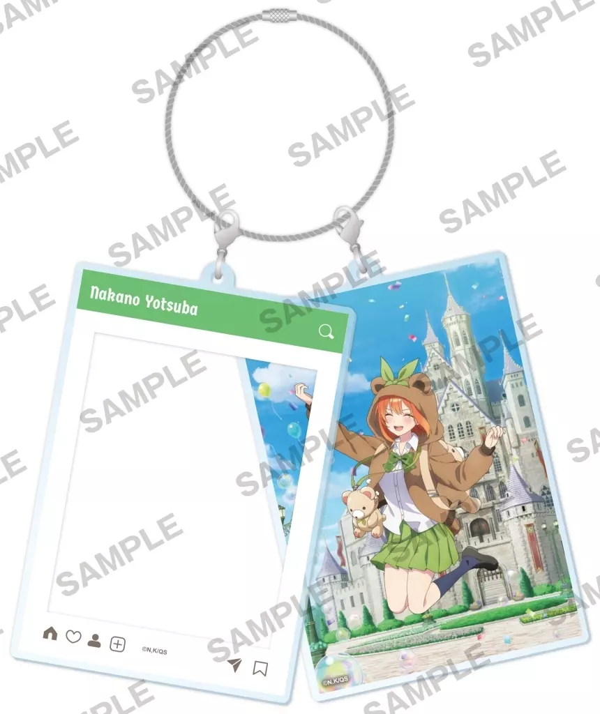 中野四葉 「五等分の花嫁∽ 2連アクリル」