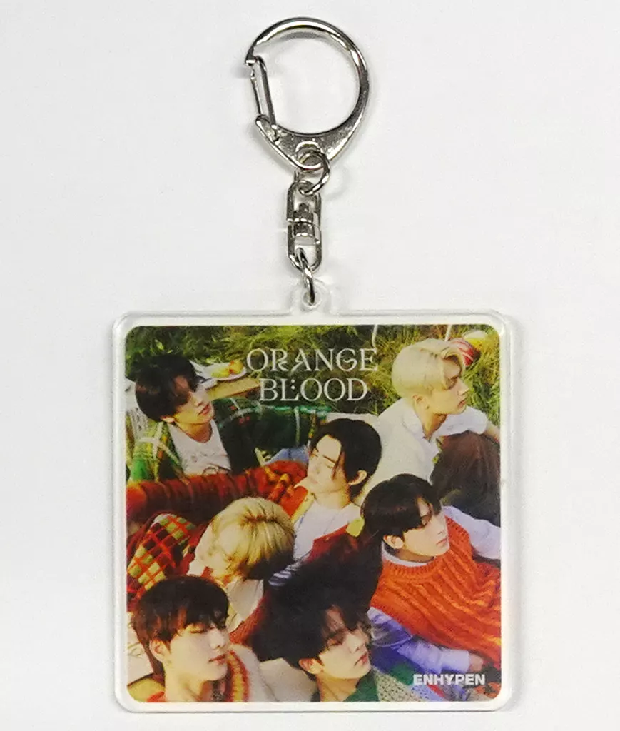 ENHYPEN アクリル 「CD ORANGE BLOOD (ENGENE ver.)」 Weverse Shop JAPAN 7形態セット購入特典