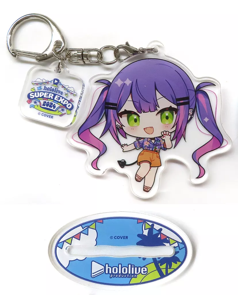 常闇トワ ミニキャラアクリルスタンド 「バーチャルYouTuber ホロライブ hololive SUPER EXPO 2024」