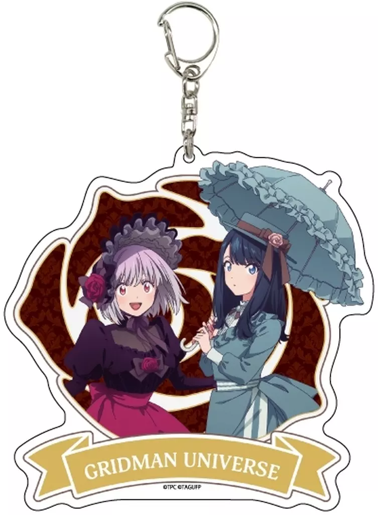 06.宝多六花＆新条アカネ(クラシカルロリィタver.) 描き下ろしイラスト デカアクリル 「グリッドマン ユニバース」