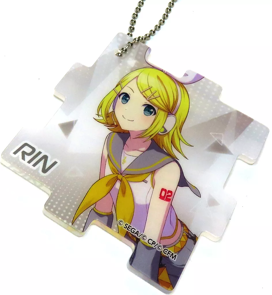 鏡音リン 「プロジェクトセカイ カラフルステージ! feat. 初音ミク×ローソン アクリルパズル Brand New World バーチャル・シンガー」