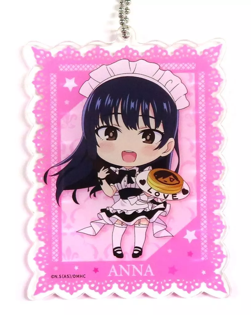 山田杏奈(黒メイド/デフォルメver.) アクリル 「セガラッキーくじオンライン 僕の心のヤバイやつ」 D-5賞