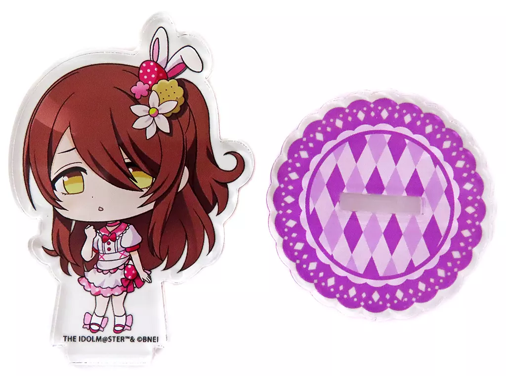 大崎甜花 「アイドルマスター シャイニーカラーズ×SMILE BASE CAFE 第二弾 Spring Rabbit Party ランダムアクリルミニスタンド BOX B」
