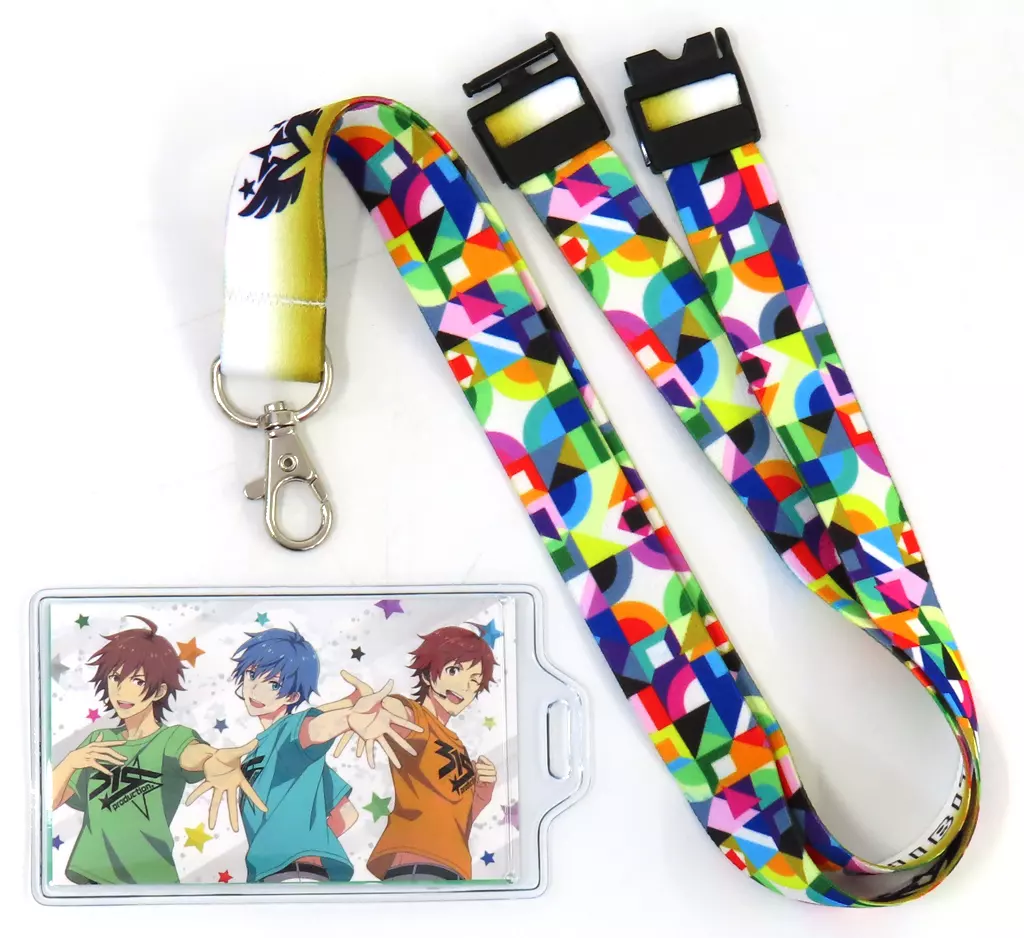 集合 PASS風カード2枚入りネック 「アイドルマスター SideM　理由あって、展示会! ～輝くステージへ～」 限定特典付き券購入特典