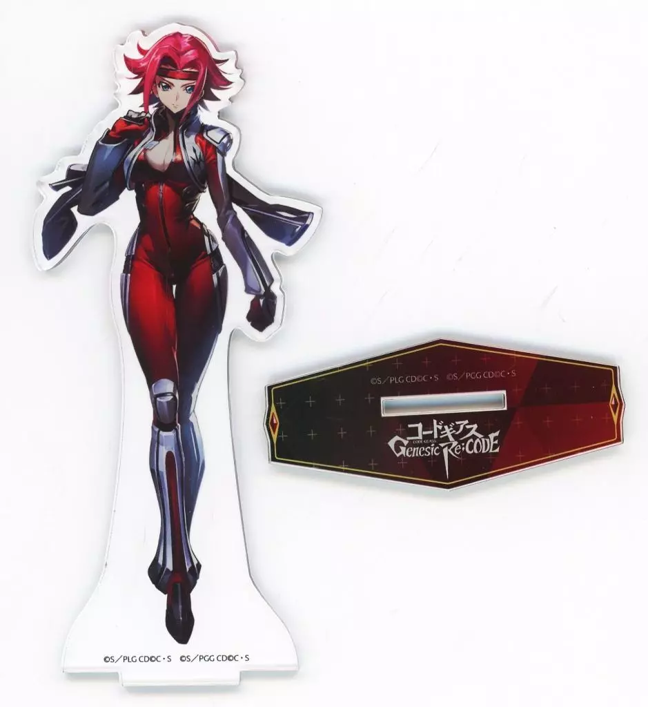 アクリルスタンド・アクリルパネル　紅月カレン(パイロットスーツ) アクリルスタンド 「コードギアス Genesic Re；CODE in TreeVillage Cafe」