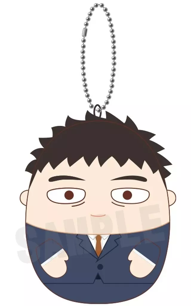 キーホルダー　芹沢克也 「モブサイコ100 III ぷちもちマスコット」