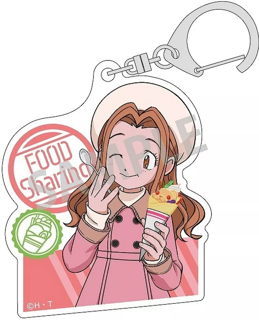 太刀川ミミ 「デジモンアドベンチャー トレーディングアクリル vol.1 食べ物わけっこver.」