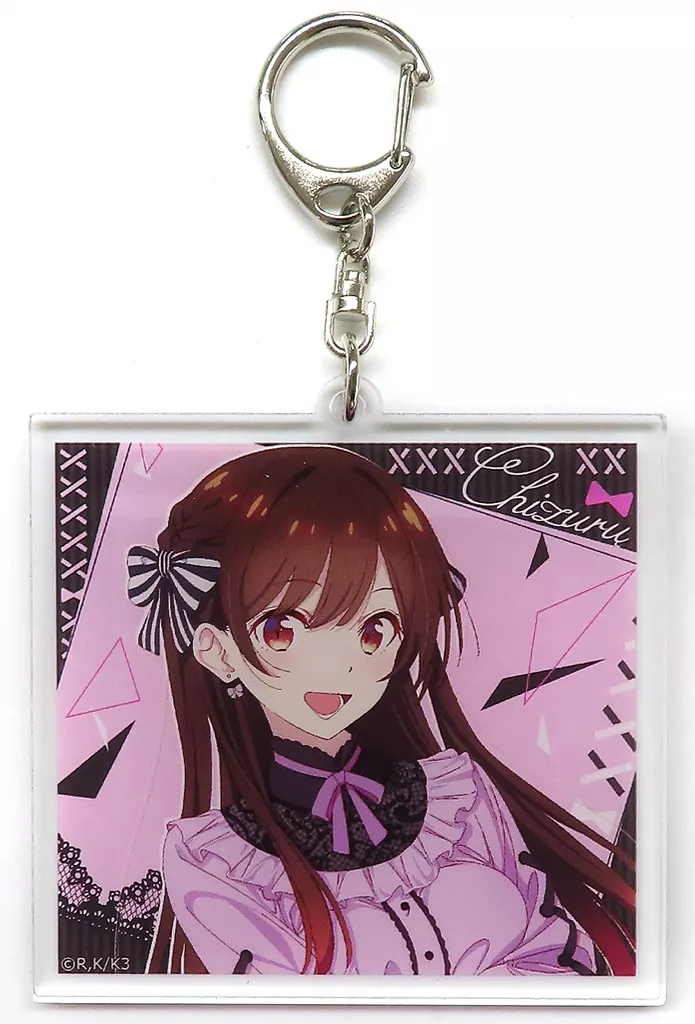 水原千鶴 「彼女、お借りします POP UP SHOP 描き下ろしアクリル(ゴシック風デート服)」