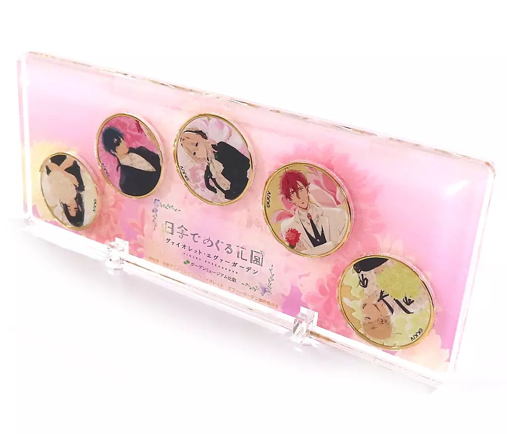 【希少】ヴァイオレット・エヴァーガーデン　メダル 駿河屋 -<中古>記念メダルフレーム+メダル5種セット 「ヴァイオレット