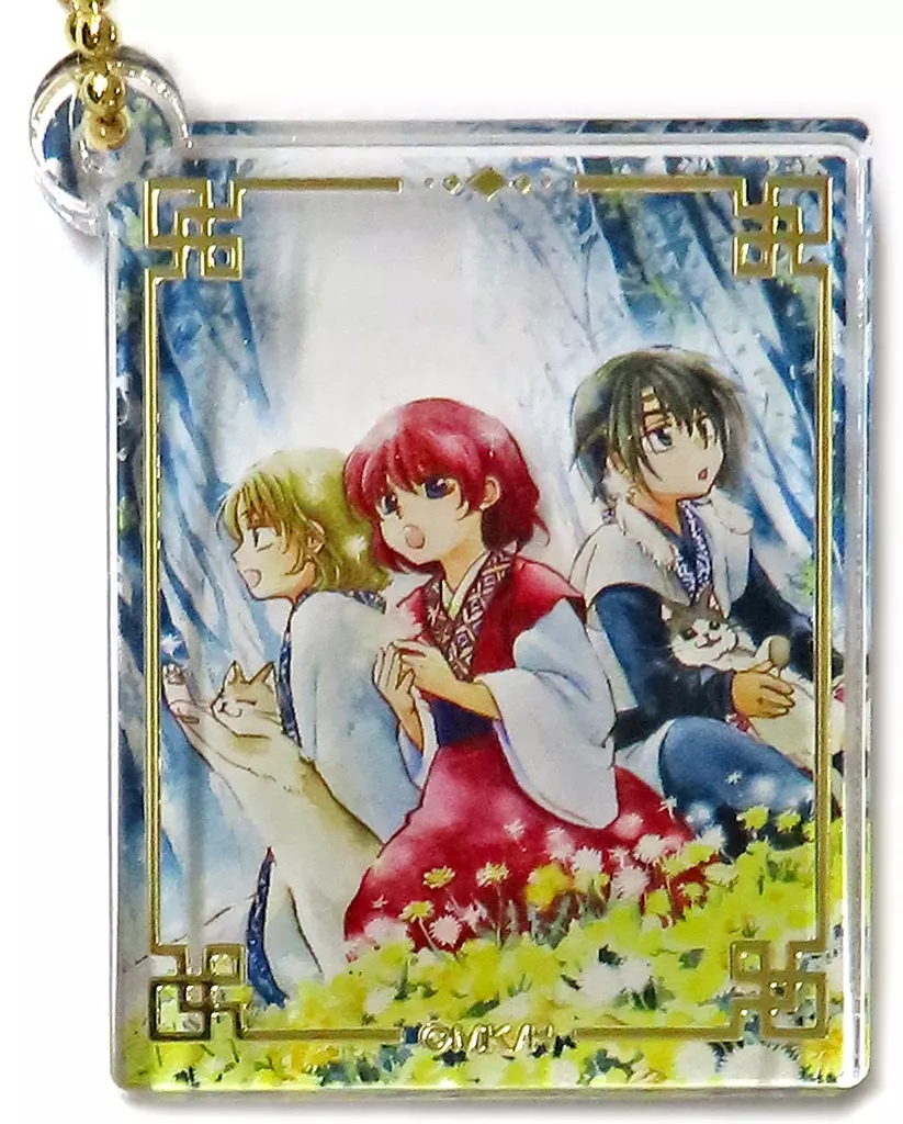 集合(花畑) 「暁のヨナ 大原画展 トレーディング箔押し」